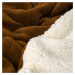 4Home Beránková deka tmavě hnědá, 150 x 200 cm