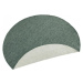 NORTHRUGS - Hanse Home koberce Kusový koberec Twin-Wendeteppiche 103095 grün creme kruh – na ven