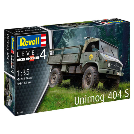 Plastic ModelKit military 03348 - Unimog 404 S (1:35) Revell