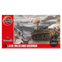 Classic Kit vojenský A03301 - LCM a Sherman (1:76)