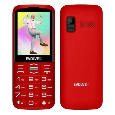 Evolveo - EasyPhone XO mobilní telefon pro seniory červená EP-630-XOR