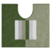 LineaDue CAPRICIO - Koupelnová předložka zelená Rozměr: 70x120 cm