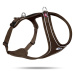 CURLI Postroj pro psy Belka Comfort Brown XS, 15-20kg