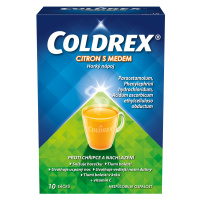 Coldrex horký nápoj citrón med 10 ks