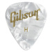 Gibson Pearloid Guitar Picks White Heavy