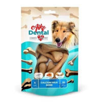 Cobbys Pet Aiko dental calcium milk bone 6 cm 170 g 20 ks