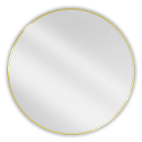 MEXEN Loft zrcadlo 95 cm, zlatý rám 9850-095-095-000-50