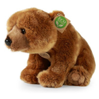 Plyšový medvěd Grizzly sedící 30 cm ECO-FRIENDLY