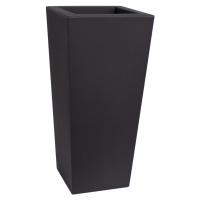 Plust - Designový květináč KIAM pot, 35 x 35 cm - černý