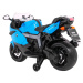 mamido Dětská elektrická motorka BMW K1300S modrá