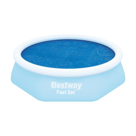 BESTWAY 58060 - Solarní plachta na bazén 210 cm modrá kulatá