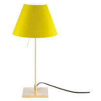 Luceplan Luceplan Costanzina stolní lampa mosaz žlutá
