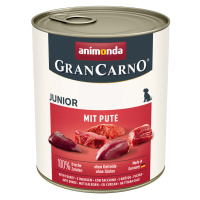 Animonda GranCarno Original výhodná balení 4 x 6 ks (24 x 800 g) - junior: krůtí