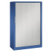 C+P Žaluziová skříň ASISTO, výška 1617 mm, šířka 1000 mm, enciánová modrá/světlá šedá
