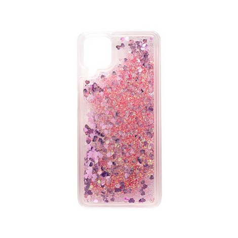 iWill Glitter Liquid Heart Case pro Samsung Galaxy M12 Pink