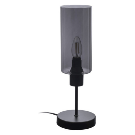 LIVARNO home Stolní LED lampa s kouřovým sklem (pochodeň)