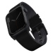 Řemínek UNIQ strap Straden Apple Watch Series 4/5/6/7/SE 42/44/45mm. Leather Hybrid Strap black 