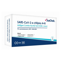 Alltest JusChek SARS-CoV-2 a chřipka A/B antigenní test 1 ks