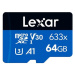 Lexar microSDXC 633x 64GB bez adaptéru