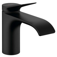 HANSGROHE Vivenis Umyvadlová baterie 80, s výpustí, EcoSmart, matná černá 75010670