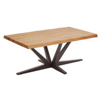 Linea Natura KONFERENČNÍ STOLEK, černá, barvy dubu, dřevo, kov, 110/70/45 cm