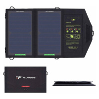 Allpowers Skládatelná solární nabíječka Allpowers 10W a 5V USB
