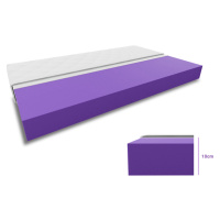 Pěnová matrace DELUXE 80 x 200 cm Ochrana matrace: VČETNĚ chrániče matrace