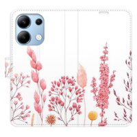 iSaprio flip pouzdro Pink Flowers 03 pro Xiaomi Redmi Note 13