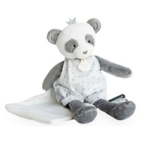 Doudou Dárková - plyšová panda s dečkou 28 cm