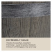 Blumfeldt 66/5000 Winegrow, květináč, 52,5 x 31,5 cm (O x V), lehký, fibreclay, šedý