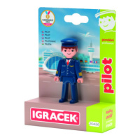 Igráček Pilot - figurka s příslušenstvím