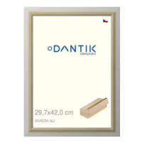 DANTIK rámeček 29,7 × 42, RIVIERA AU plexi čiré