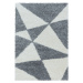 Ayyildiz koberce Kusový koberec Tango Shaggy 3101 grey - 280x370 cm