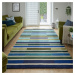 Flair Rugs koberce Ručně všívaný kusový koberec Illusion Piano Green/Multi - 160x230 cm