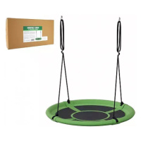 Houpací kruh zelený 100 cm látková výplň v krabici 73x37x7cm