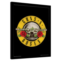 Obraz na zeď - Guns N Roses - Bullet Logo, 30x40 cm