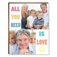 Fotopanel, All you need is love, 20x25 cm