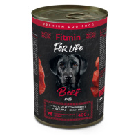 Výhodné balení Fitmin Dog For Life 12 x 400 g - hovězí