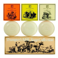 Geo F. Trumper Milk Soap Collection, mýdla 3x75g