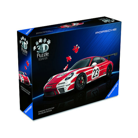 Ravensburger 120080381 Iconics: Porsche 911 GT3 Cup Salzburg design