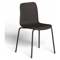 Židle VAPAA čalouněná černá