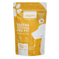 Yoggies Vařená potrava pro psy – krůtí maso s pohankou 650g