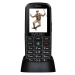 Evolveo EasyPhone EG, mobilní telefon pro seniory s nabíjecím stojánkem, černý - zánovní