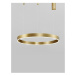 NOVA LUCE závěsné svítidlo MOTIF zlatý mosazný hliník a akryl LED 48W 230V 3000K IP20 stmívateln
