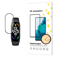 Wozinsky Full Glue Xiaomi Mi Band 7 tvrzené sklo černé