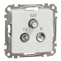 Schneider Electric Sedna Design/Elements televizní zásuvka TV-R-SAT koncová bílá SDD111481