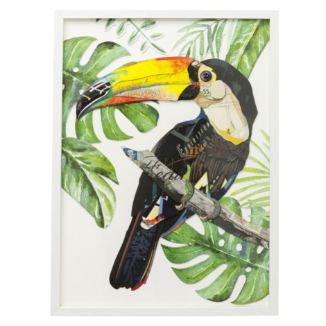 KARE Design Obraz Frame Art Paradise Bird Single 70×50 cm
