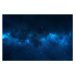 Fotografie Space background - stars, universe, galaxy, pixelparticle, 40 × 26.7 cm