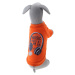 Vsepropejska Flek mikina pro psa s potiskem Barva: Oranžová, Délka zad (cm): 22, Obvod hrudníku: