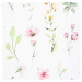 Dekorační polštář s výplní | SPRINA | malé květiny | 45x45 cm | 876313 Homla